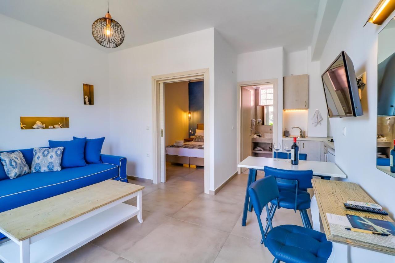 Theros Villas & Suites Chrysi Ammoudia Luaran gambar